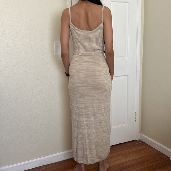 CHRISTOPHER ESBER RUCHED DISCONNECT CAMI KNIT DRESS - Picture 5 of 16